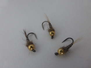 Size 16 Tungsten Quill Grayling Natural Barbless